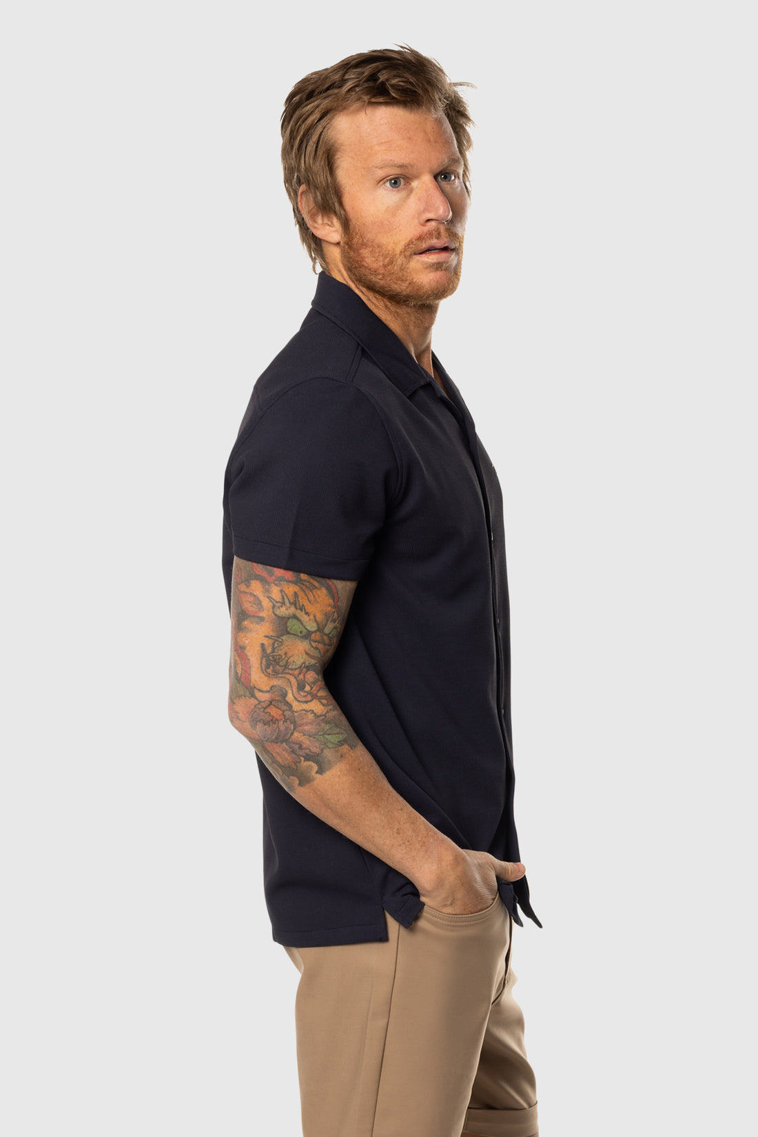 Beach Club Button Up