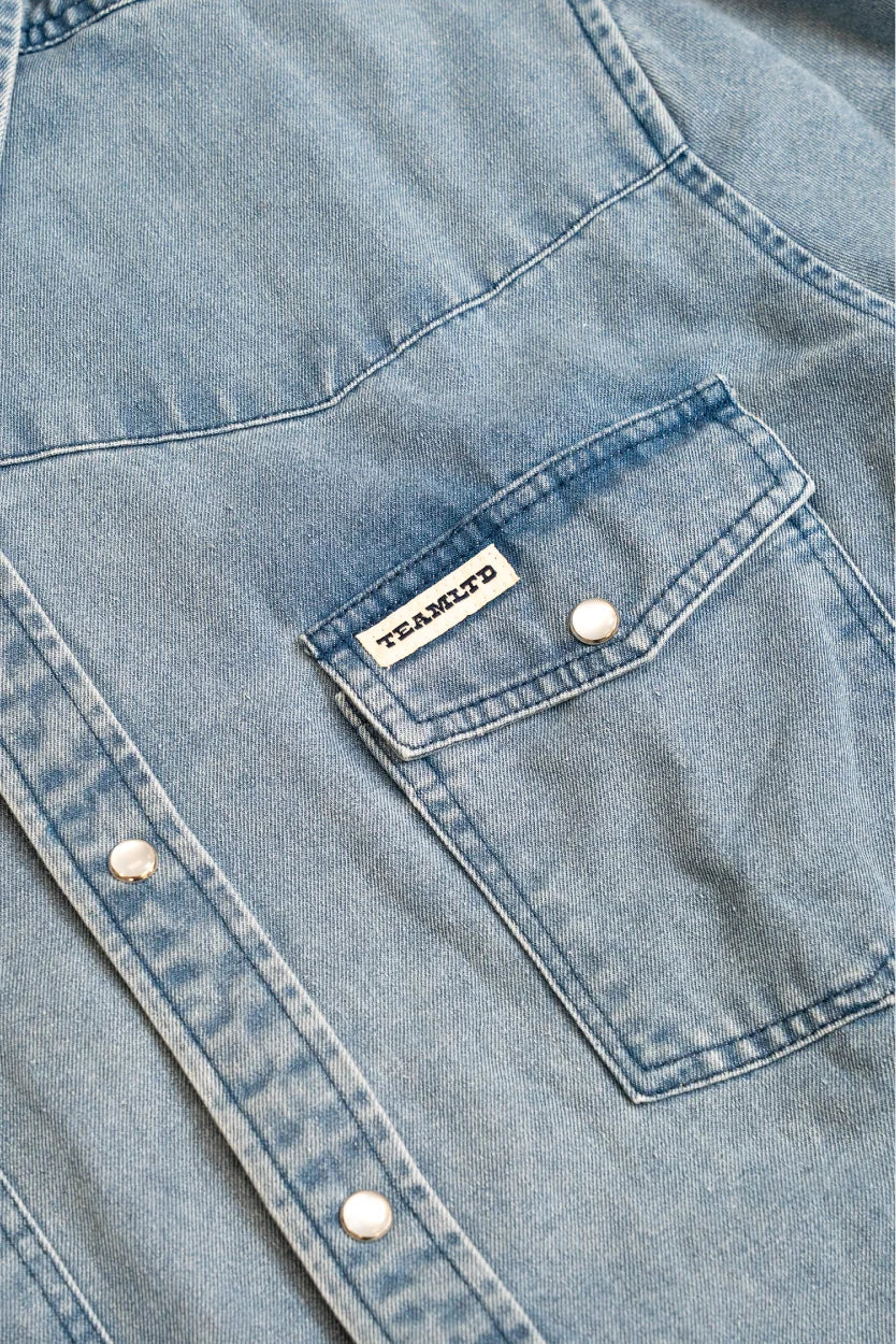 Homestead Denim Button Up