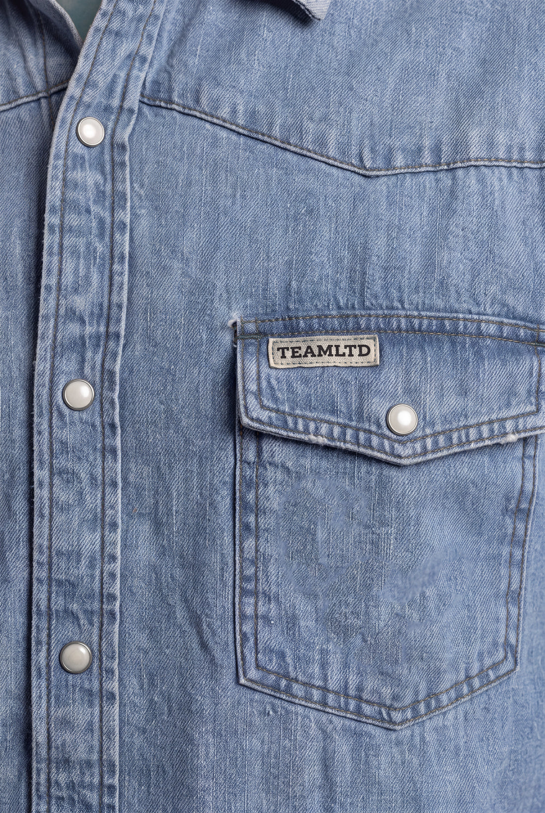 Homestead Denim Button Up