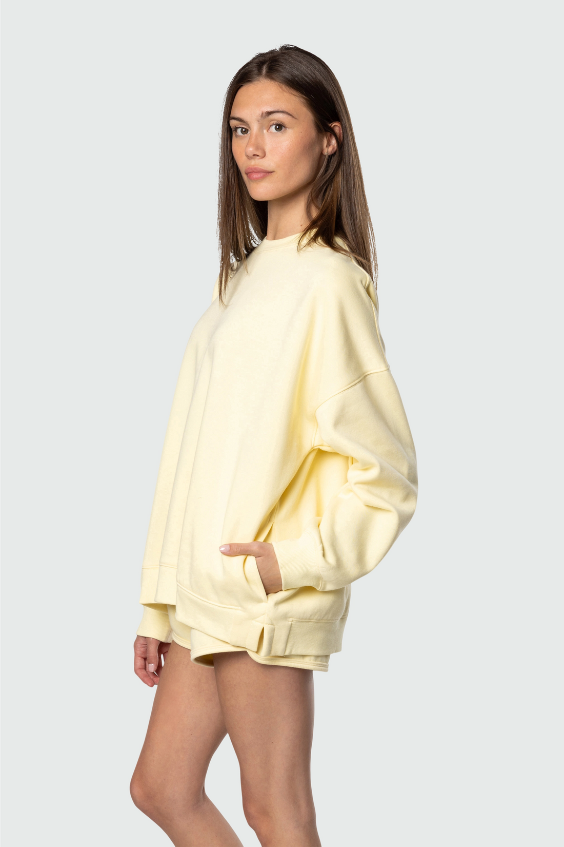 Butter Yellow Fleece Set