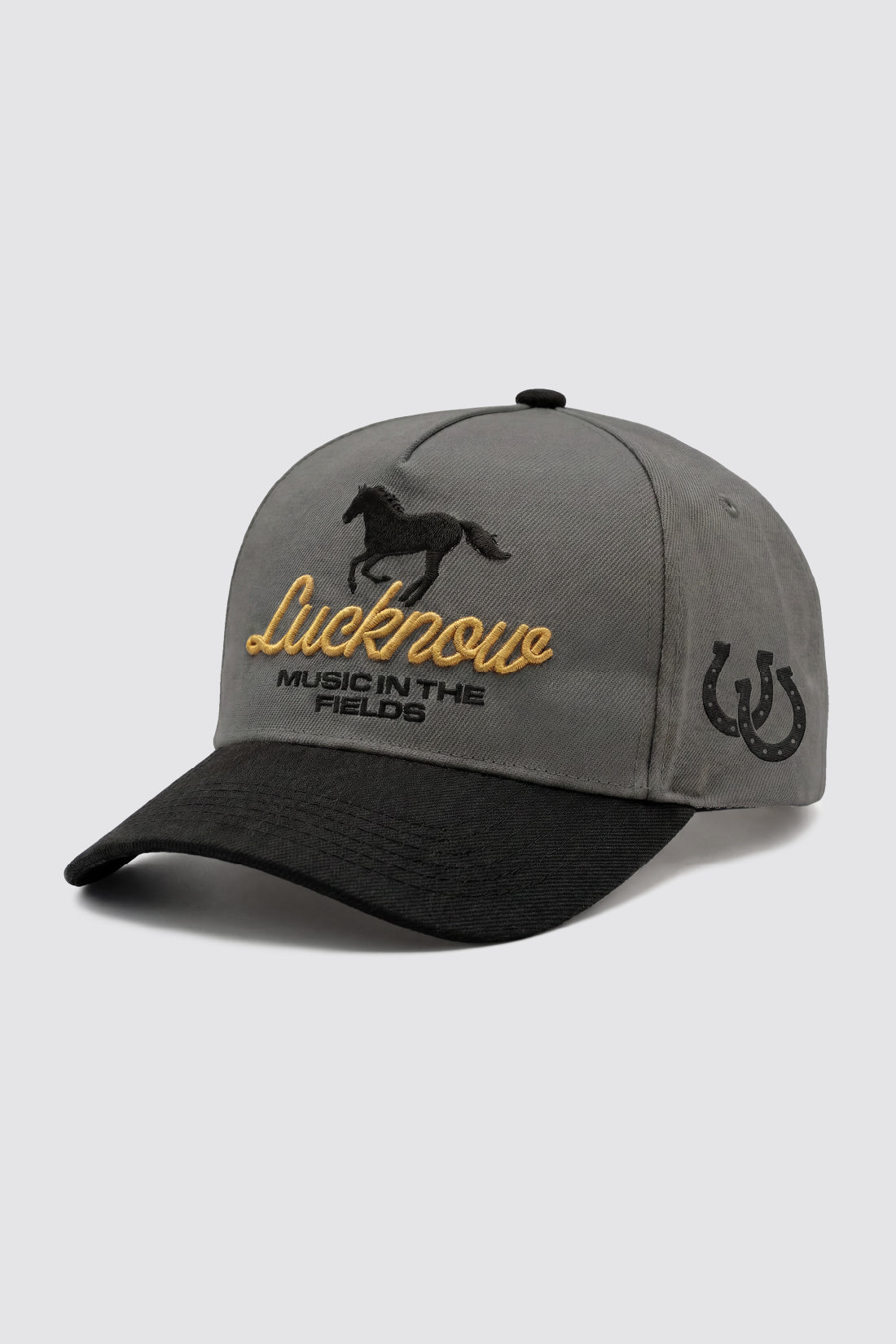 Lucknow x TEAMLTD Snapback - Charcoal